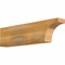 Ekena Millwork Huntington Rough Sawn Rafter Tail, Western Red Cedar, 4"W x 8"H x 32"L RFT04X08X32HUN00RWR - alternate 1
